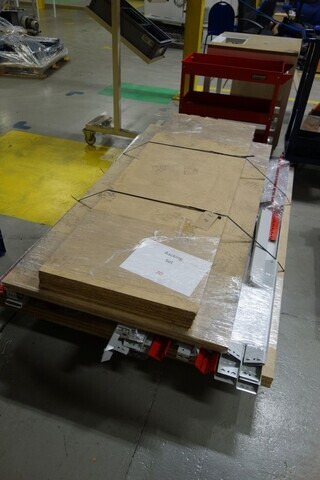 Quantity of Slotted Steel Racking