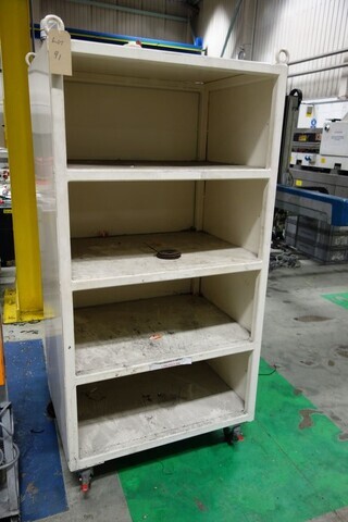 Heavy Duty 4 Shelf Steel Cabinet