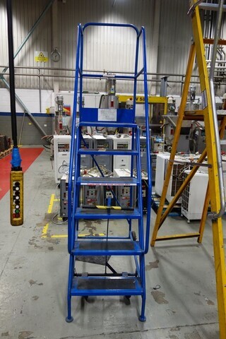 6 Tread Mobile Access Step Ladders