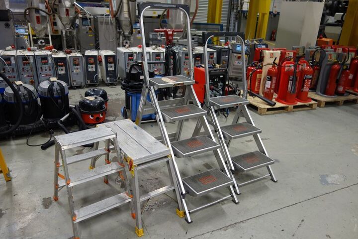 Little Giant 4 and 3 Tread Step Ladders