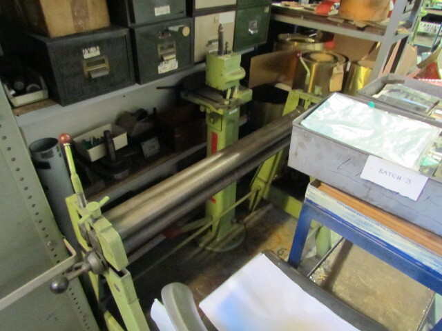 Fabrication Equipment including Bending rolls, notchers and other items