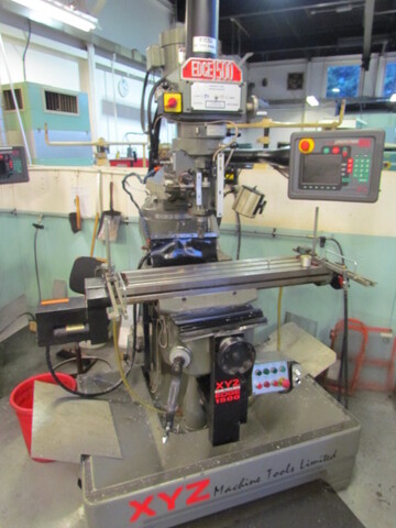 XYZ 3 Axis X CNC Turret Mill