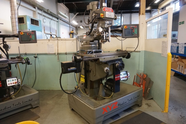 XYZ Edge 1500 Turret Mill