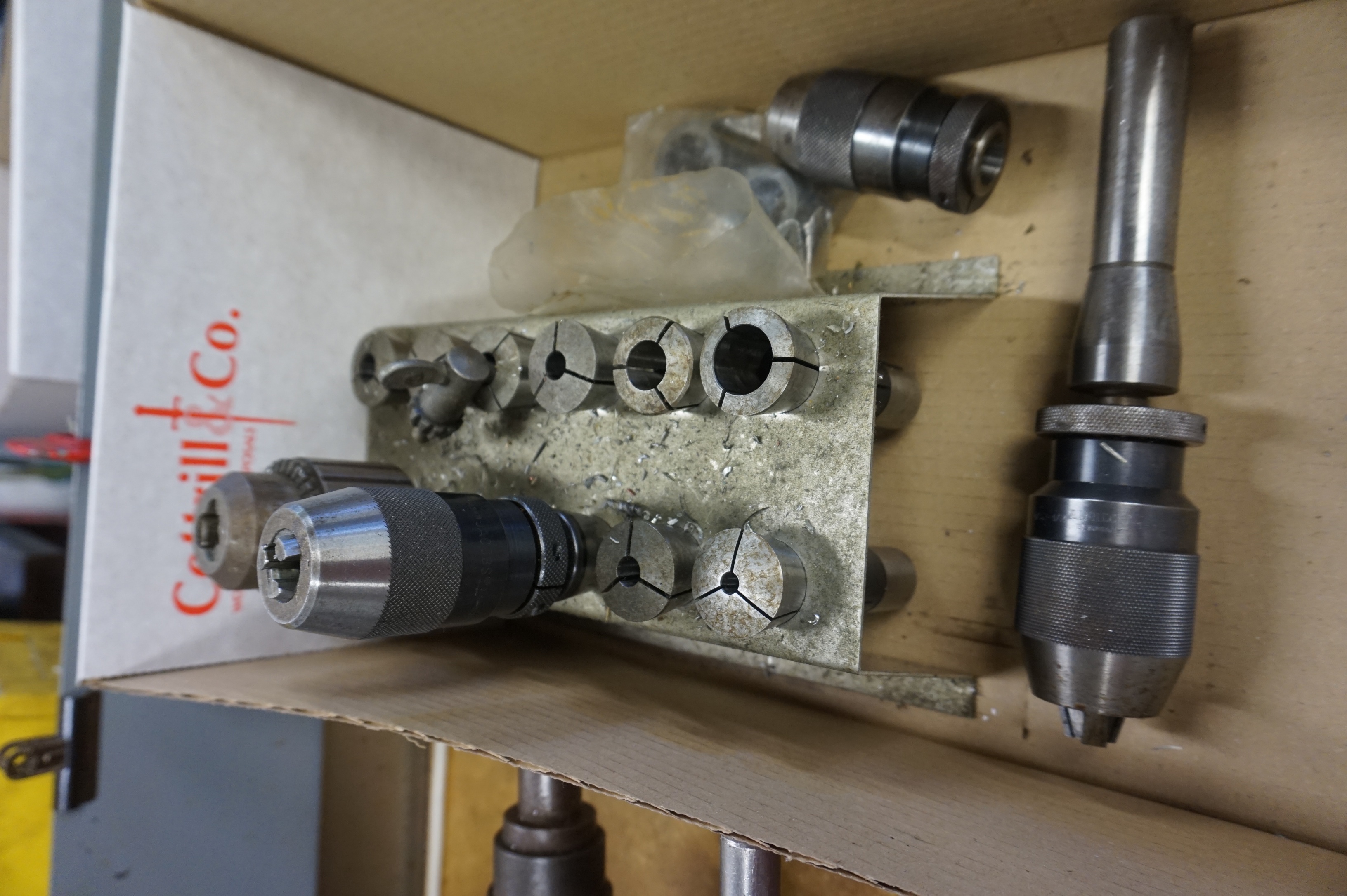 Collets suitable for XYZ Edge 1500 Turret Mill