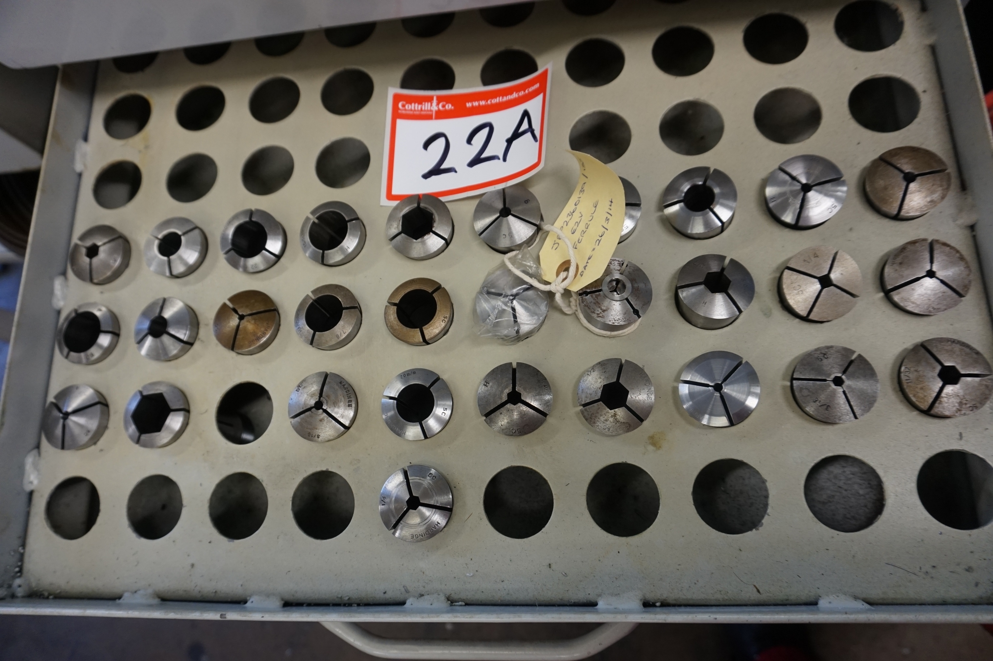 Collets suitable for Hardinge CHNC 4 Super Precision CNC Lathe