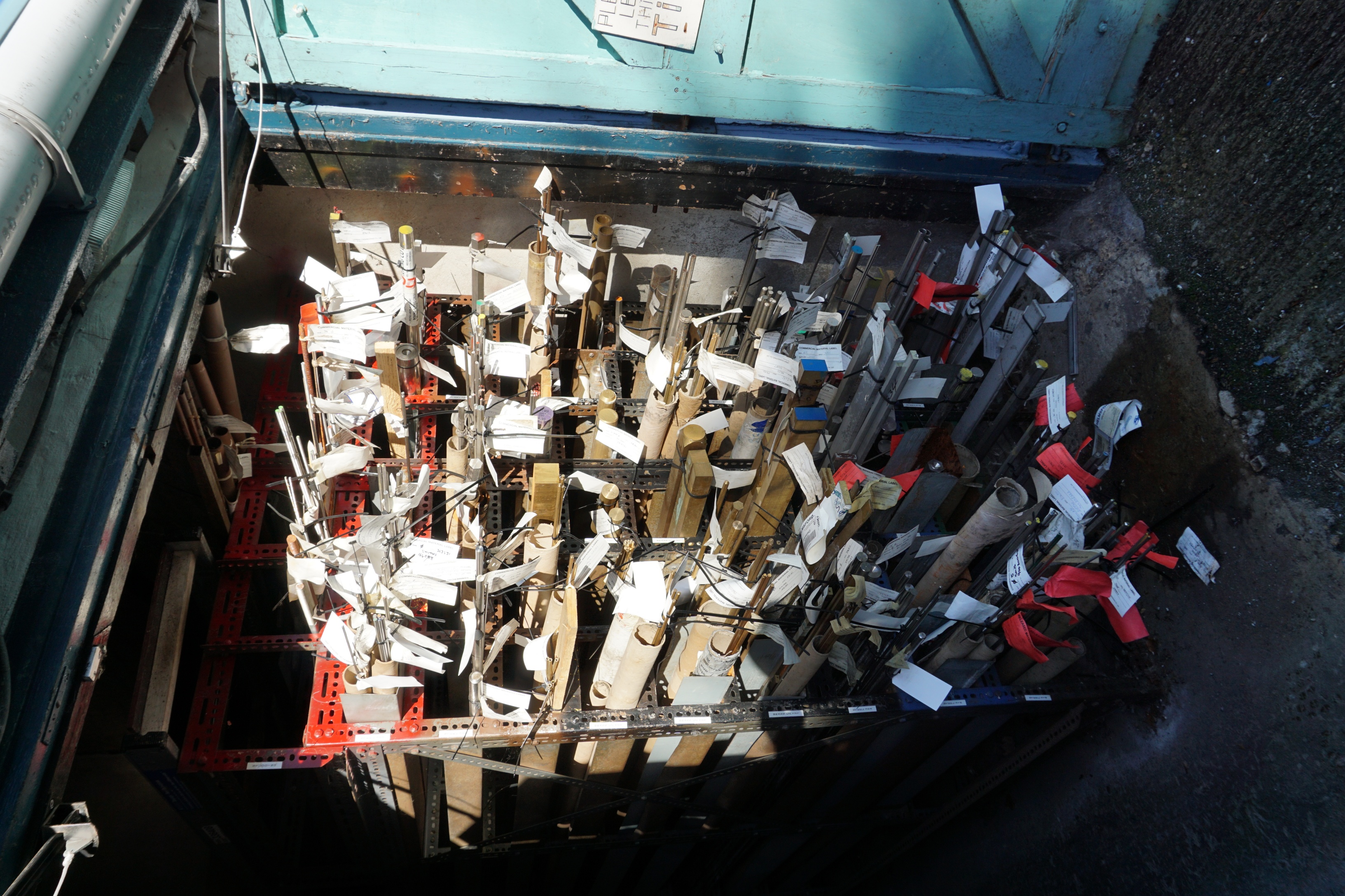 Qty of Stainless Steel, Brass, Copper and Racks