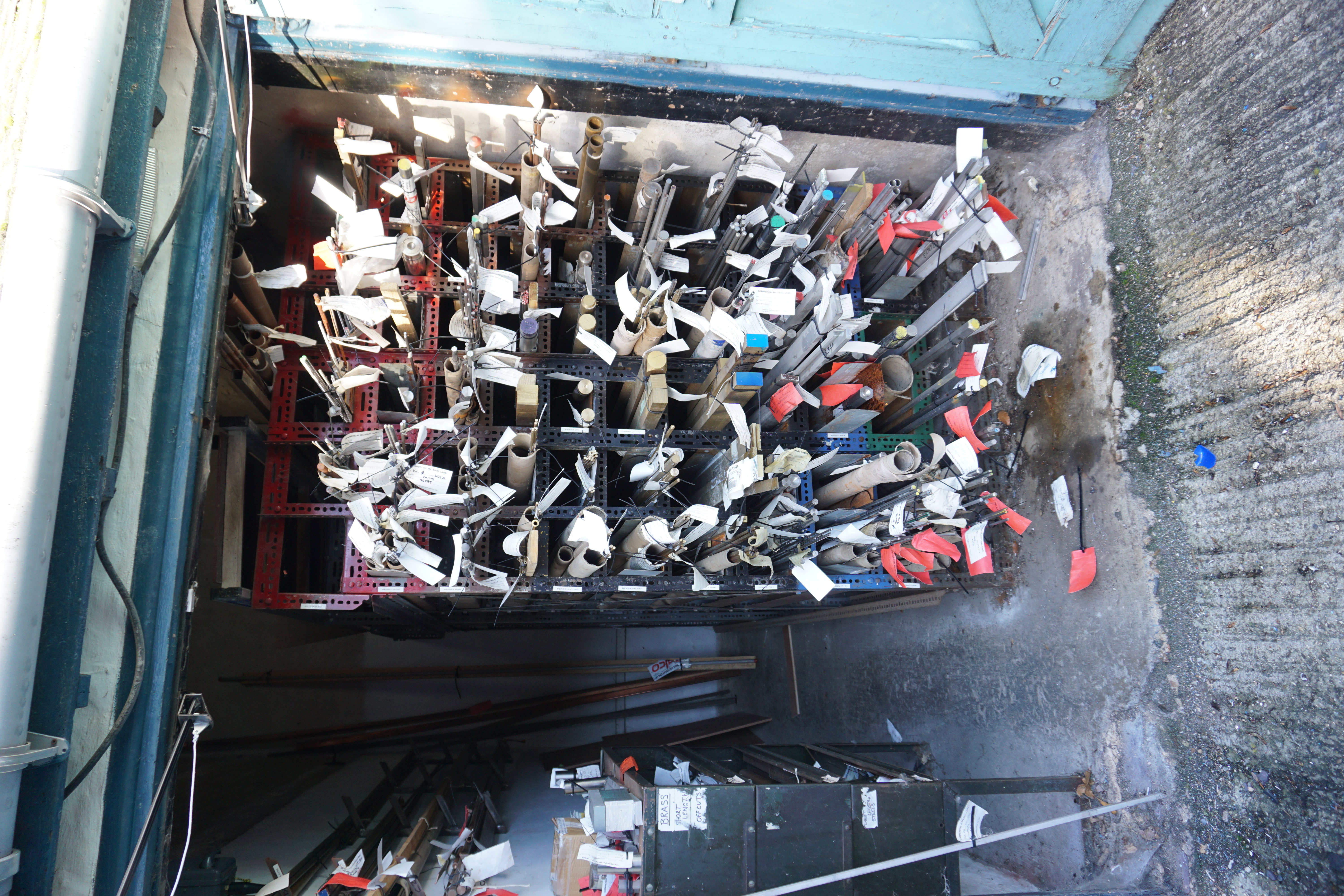 Qty of Stainless Steel, Brass, Copper and Racks
