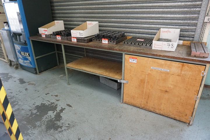 Work Bench 2900mm x 590mm x 810mm High Approx