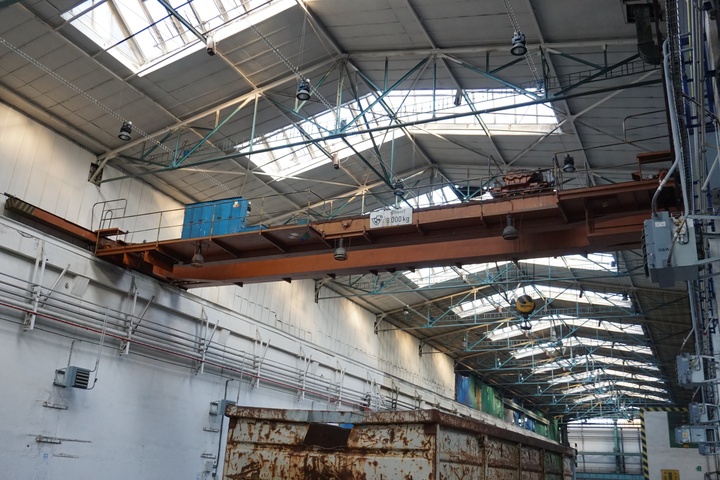 Vihorlat 8,000kg Twin Beam Overhead Travelling Gantry Crane