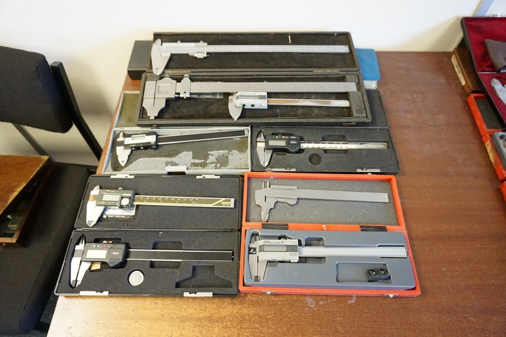 Qty of Verniers and Digital Verniers