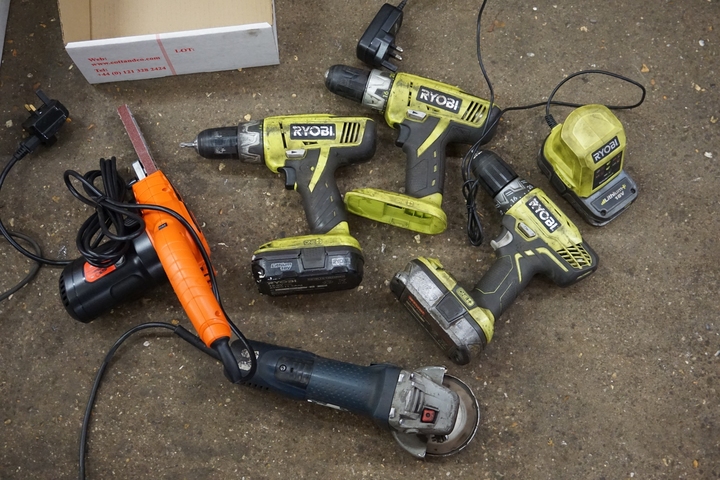 Qty of Electrical Hand Tools