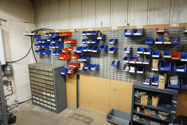 Qty of Racks, Lockers and Fasteners