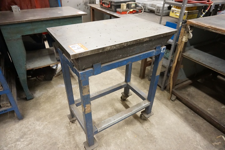 Steel Table 920mm x 620mm x 950mm High
