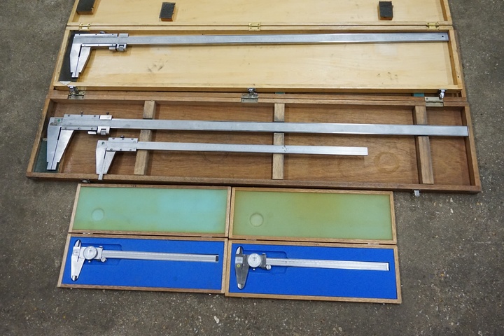 Qty of Verniers & (2) Dial Verniers