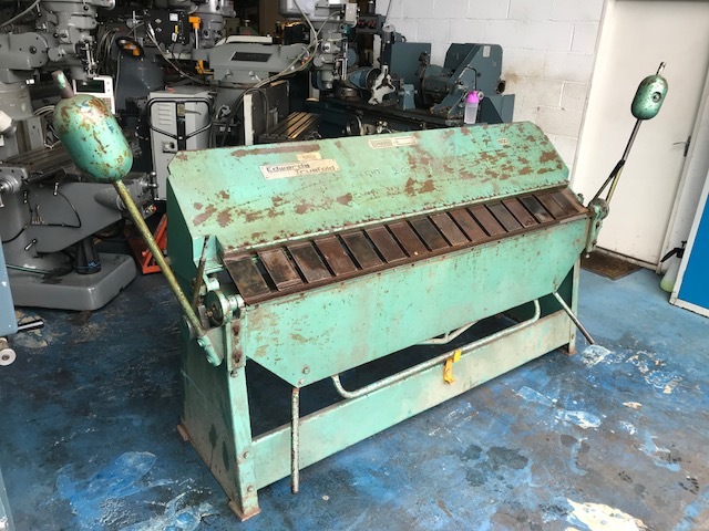 Edwards 6ft 16G B&P Trufold Box & Pan Folder