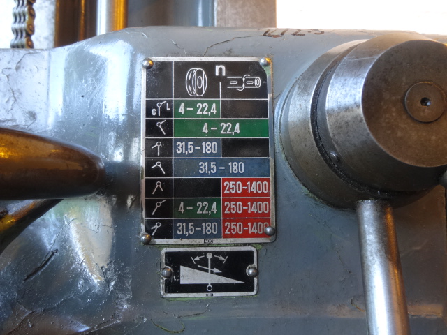 Union Horizontal BF63 Borer