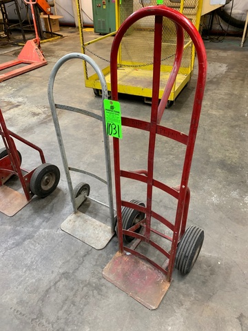 Lot of (2) hand Trucks