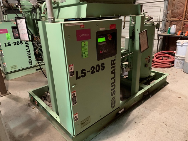 SULLAIR LS20S-125L Air Compressor, s/n 003-133454