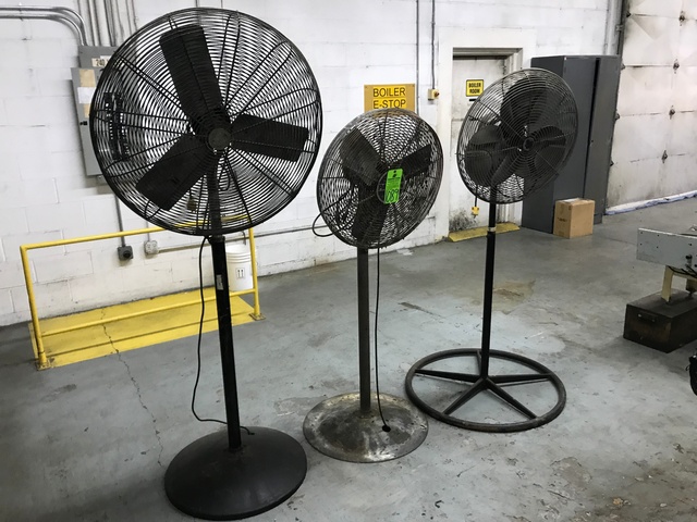 Lot of (3) Shop Fans