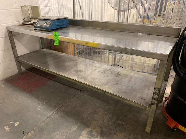 Stainless Steel Work Bench,96" x 24"