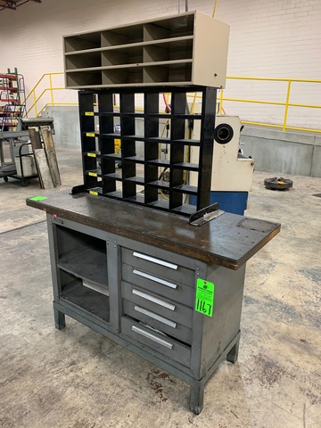 Kennedy Work Bench w/ Wood Top, 20" x 54"