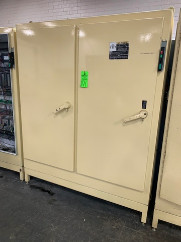 Control Cabinet w/ Contents Including All Electrical Relays, Contactors, Frequency Drives, Servo Drives,  Etc