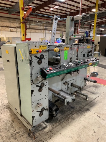 ALLIED GEAR No 10 4 color 10” Printing Press, s/n na