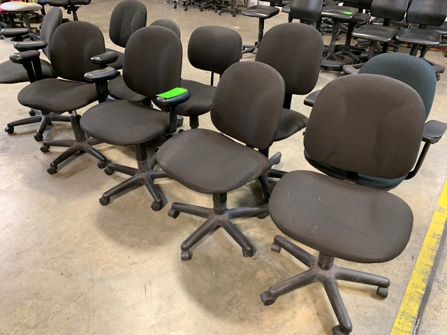 Lot of (10) Office Chairs