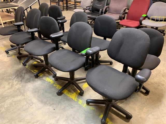 Lot of (10) Office Chairs
