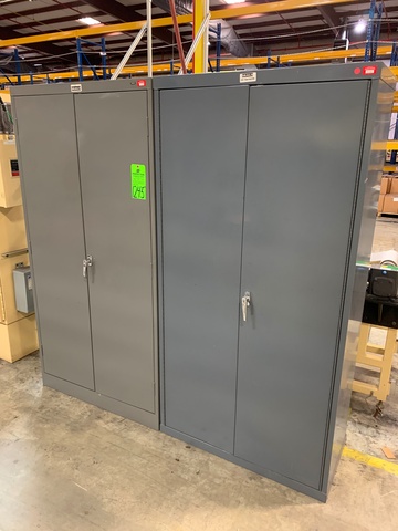 Lot of (2) Cabinets
