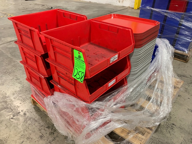 Lot of Plastic Parts Bins