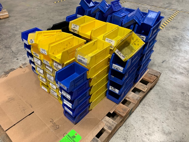 Lot of Plastic Parts Bins