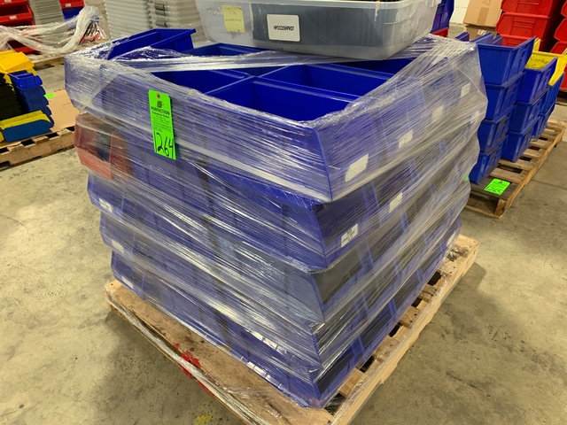 Lot of Plastic Parts Bins