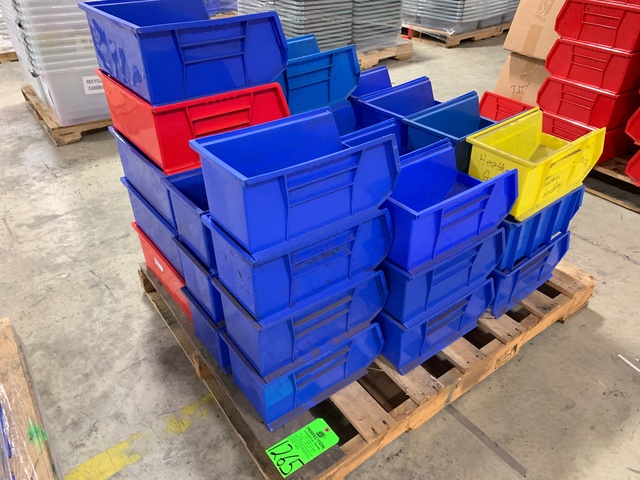 Lot of Plastic Parts Bins