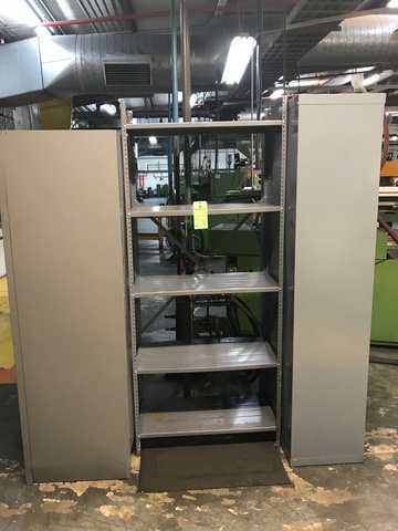 Lot of (2) Shop Cabinets and Shop Shelving Unit