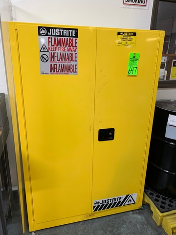 Justrite Sure Grip EX 494500 45 GAL Flammable Liquids