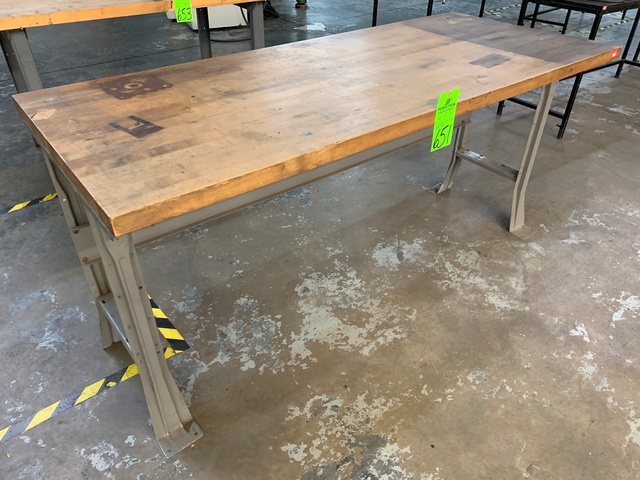 Wood Top Work Bench, 30" x 72"