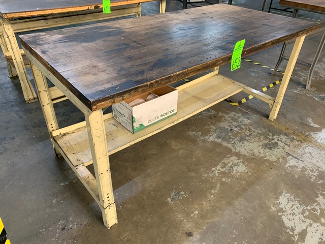 Wood Top Work Bench, 36" x 72"