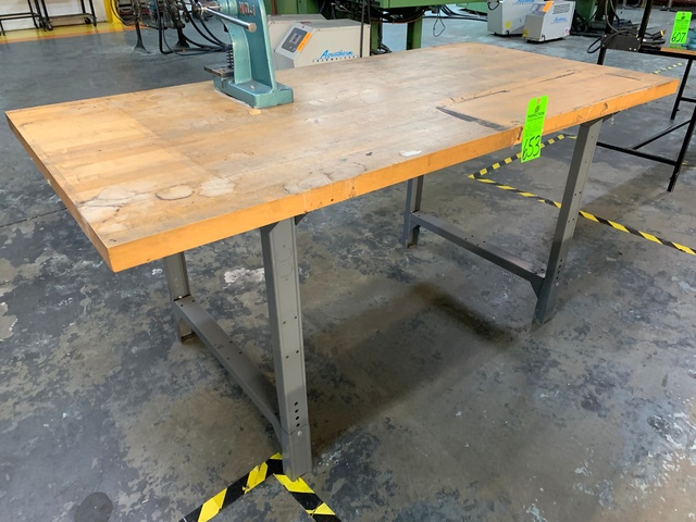 Wood Top Work Bench, 36" x 72"