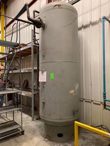 Approx. 500 GAL Air Holding/Receiving Tank