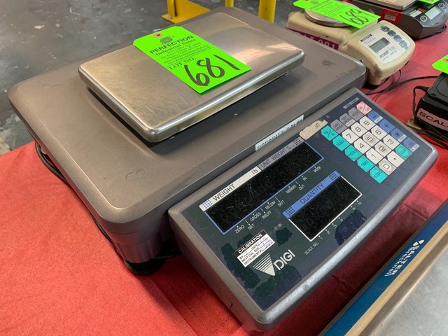 DIGI DC-190  LB Digital Scale, s/n 99228458