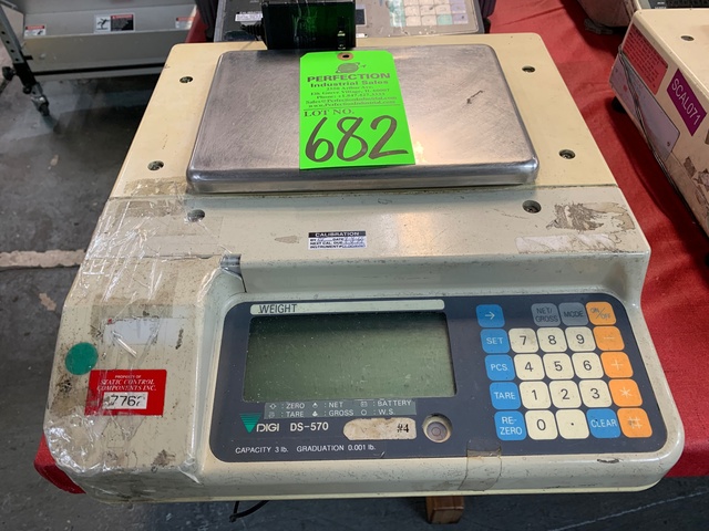 DIGI DS-570 Digital Scale, s/n 97213610