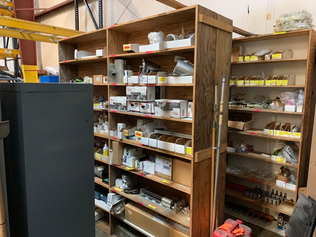 Building 1 Maintenance Crib Including Injection Molding Press Parts