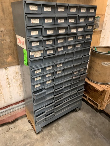 Lot of (2) Parts Bins w/ Fasteners