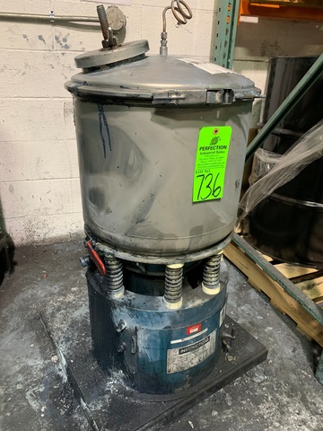 SWECO GM18 Vibratory Tumbler, s/n 4851-2-A1 98