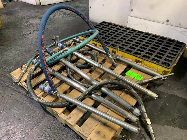 Lot of Finish Thompson M6 Pneumatic Pumps