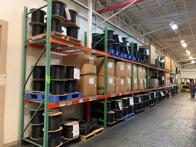 (7) Sections of 14'T x 8'W x 42"D Pallet Racking,((1) Section 12'W)