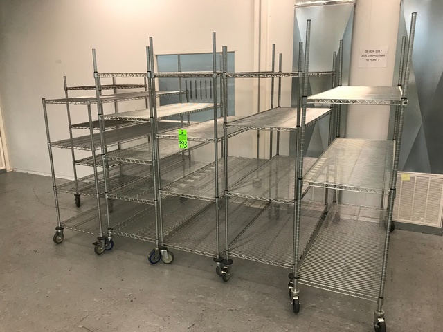 Lot of (6) Meto Racks