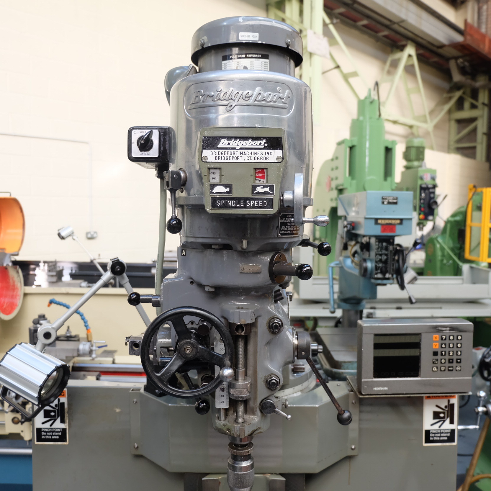 Bridgeport BR2J2 Turret Mill