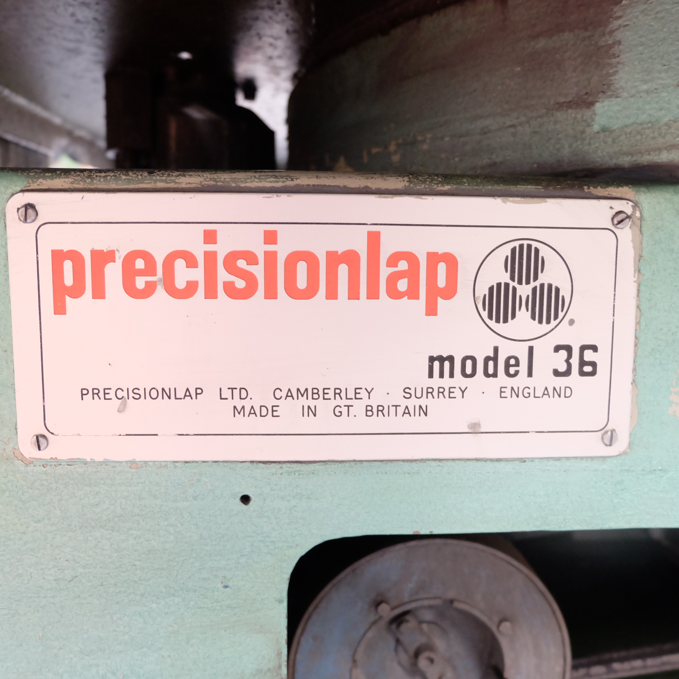 Precision Lap Model 36 Lapping Machine